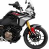 TVS Apache RTX Lower Crash Guard with dual Sliders - Black