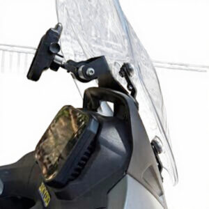 TVS Apache RTX windshield extenders - Mildsteel