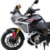 TVS Apache RTX 300 Upper crash guard - White
