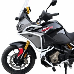 TVS Apache RTX 300 Upper crash guard - White
