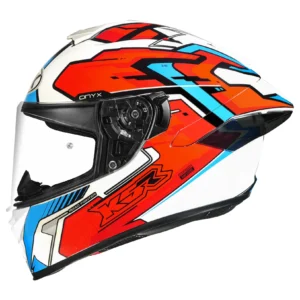 K5R ONYX GLOSS WHITE RED BLUE