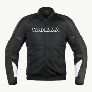 VIATERRA COOPER – URBAN BOMBER MESH RIDING JACKET-Orca